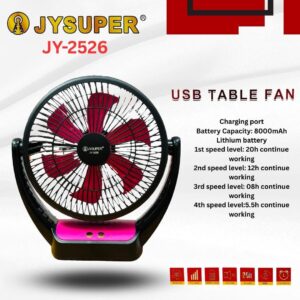 Jysuper USB Table Fan