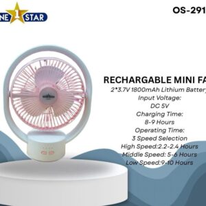 Rechargable Mini Fan